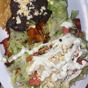 Enchiladas Huastecas de Papa