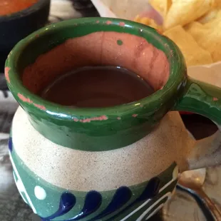 Atole de tila (sunflower)