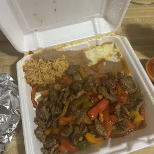Beef Fajitas
