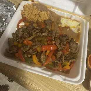Beef Fajitas