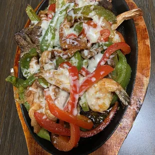 Trio fajitas
