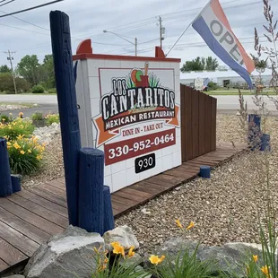Open for business!