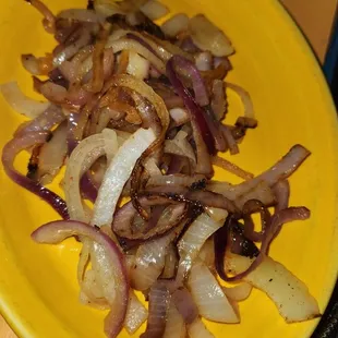 No onions please!