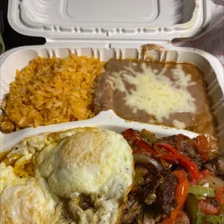 Steak Rancheros Plate Special