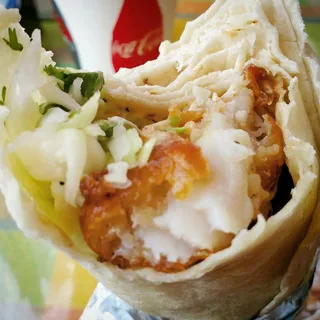 Baja Fish Burrito