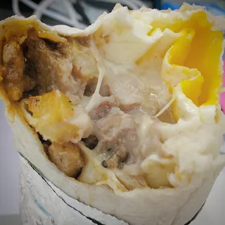Steak and Eggs Burrito