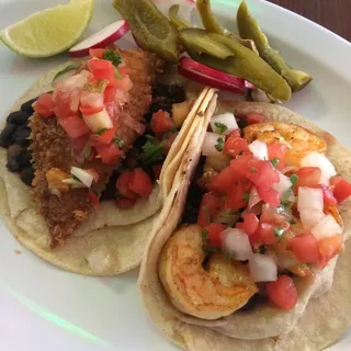 prawn taco