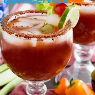Margaritas, Micheladas, Beer