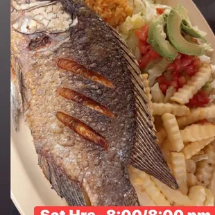 Mojarra Plate