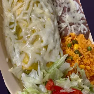 Pregnant Burrito (Red/Green Sauce)