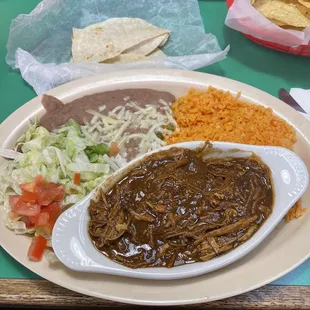 #26 Chicken Mole Plate is the best