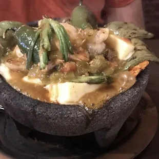 This is what a molcajete should look like!