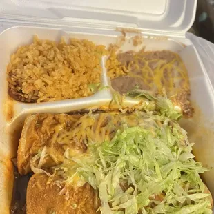 2 Mixed Enchiladas