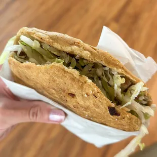 Gorditas de Chicharron Prensado