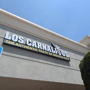 Outside sign