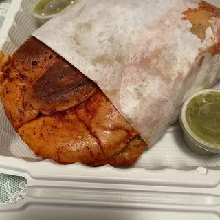 Pambazo de Tinga de Pollo