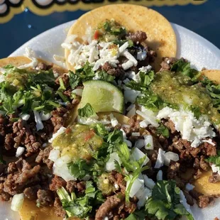 Tacos de asada