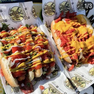 Cheeto dogs mad loaded hotdogs