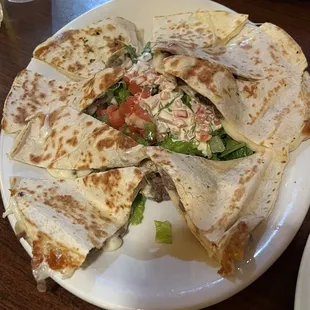 Carne Asada Quesadilla
