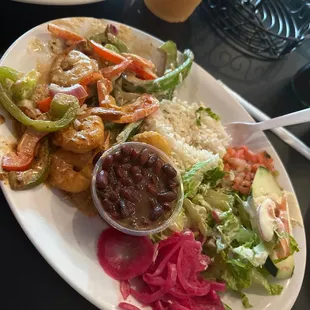 Camarones a la mantequilla