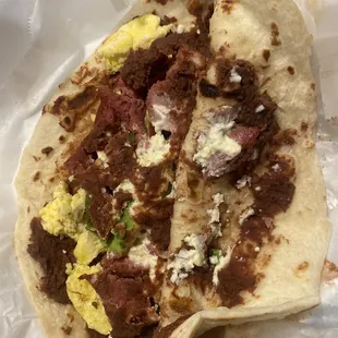 Baleada de salchicha