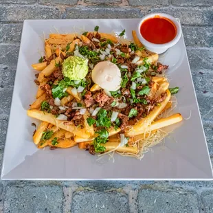 nachos, food