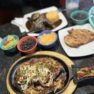 CHORISTEAK and MEXICAN MOLE PLATE