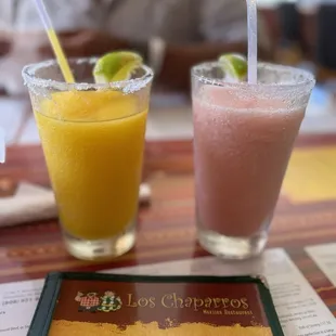 Yummy Mango Margarita and Hawaiian Margarita :)