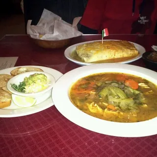 Chicken Chipotle Soup (Caldo Tlalpeño)