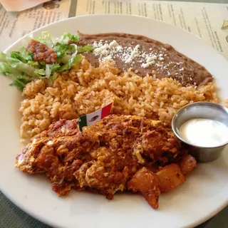 Papas Con Chorizo