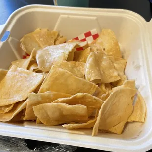 Side of chips