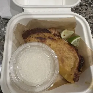 Gobernador Shrimp Taco