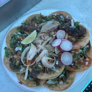 TACOS  $2.75  AND TRIPAS &amp; LENGUA $3.25