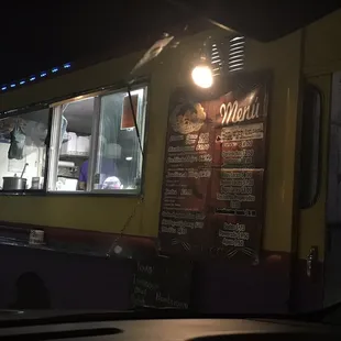 Food truck... call ahead.