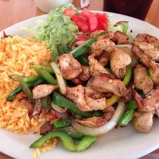 Fajitas de pollo