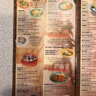 Great menu