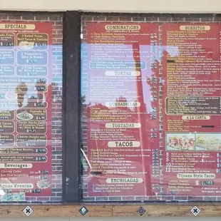 Updated Menu Prices