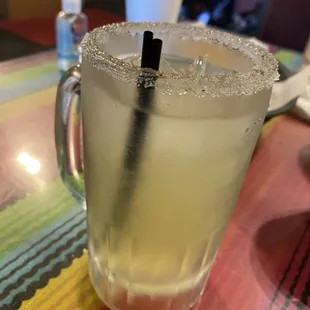 2-4-5 Margarita with Sugar Rim