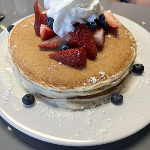 pancakes, food