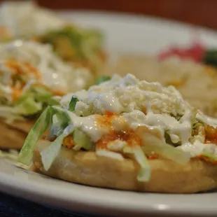 Chicken Sopes