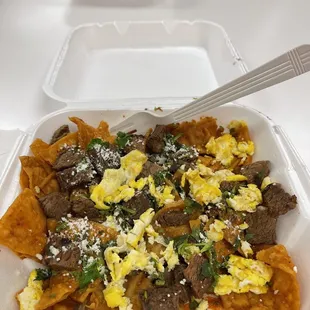a plate of food
