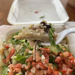 Extra thick tortilla