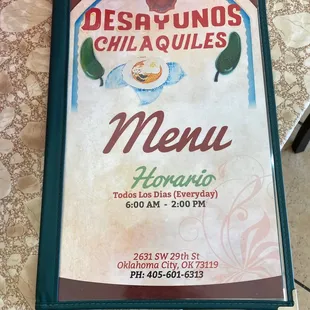 Menu-Front