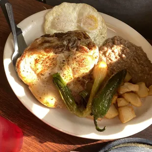 Pork chops &amp; eggs