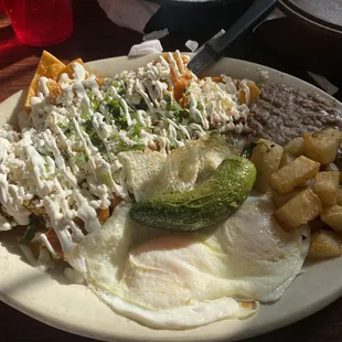 Chilaquiles rojos