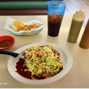 Los Chiles' Enchiladas Mexicanas!