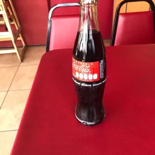 Classic Cold bottle of coke