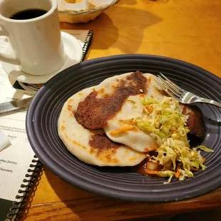 Beans and rice pupusitas!