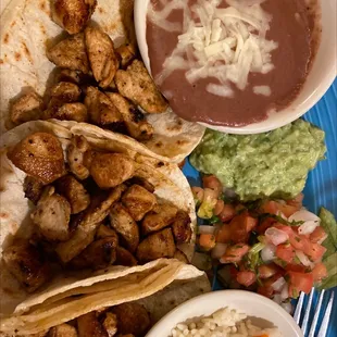 Chicken tacos