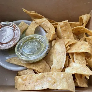 Salsa Guacamole &amp; Chips